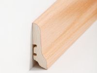 Holz Sockelleiste Klassisch Buche 20 x 60 x 2500 mm