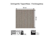 Modulyss Schlingen-Teppichfliese First Straightline 147
