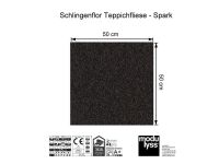 Modulyss Schlingen-Teppichfliese Spark 398