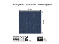 Modulyss Schlingen-Teppichfliese First Straightline 502