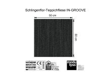 Modulyss Schlingen-Teppichfliese In-Groove 942