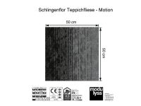 Modulyss Schlingen-Teppichfliese Motion 961