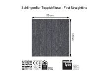 Vorschau: Modulyss Schlingen-Teppichfliese First Straightline 962