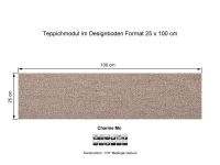 Teppichfliese Charme Mo 845 selbsthaftend