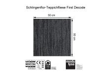 Modulyss Schlingen-Teppichfliese First Decode 965