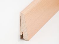 Holz Sockelleiste Modern Buche 20 x 58 mm