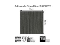 Modulyss Schlingen-Teppichfliese In-Groove 930