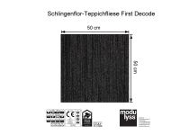 Vorschau: Modulyss Schlingen-Teppichfliese First Decode 995