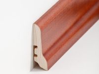 Holz Sockelleiste Klassisch Mahagoni 20 x 60 x 2500 mm