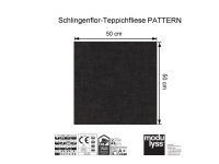Vorschau: Modulyss Schlingen-Teppichfliese Pattern 830