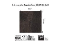 Modulyss Schlingen-Teppichfliese DSGN Cloud 826