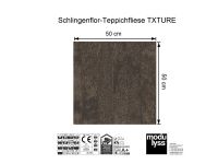 Modulyss Schlingen-Teppichfliese Txture 883