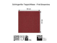 Modulyss Schlingen-Teppichfliese First Streamline 332
