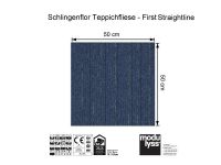 Modulyss Schlingen-Teppichfliese First Straightline 506