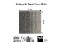 Modulyss Schlingen-Teppichfliese Motion 847