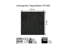 Modulyss Schlingen-Teppichfliese Txture 965