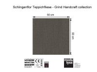 Modulyss Schlingen-Teppichfliese Grind 850