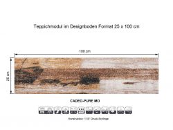 Vorschau: Teppichfliese Cadeo-Pure Mo 17-230 selbsthaftend