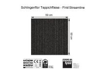 Modulyss Schlingen-Teppichfliese First Streamline 991