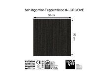 Modulyss Schlingen-Teppichfliese In-Groove 834