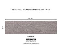 Teppichfliese Charme Mo 540 selbsthaftend