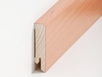 Holz Sockelleiste Cube Buche gedämpft 16 x 60 mm