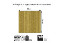 Modulyss Schlingen-Teppichfliese First Streamline 210