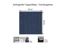 Modulyss Schlingen-Teppichfliese First Straightline 507