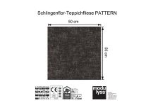 Vorschau: Modulyss Schlingen-Teppichfliese Pattern 610