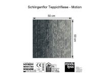 Modulyss Schlingen-Teppichfliese Motion 511