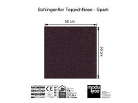 Modulyss Schlingen-Teppichfliese Spark 352